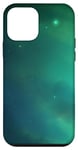 Coque pour iPhone 12 mini Turquoise Galaxis Nebel Sterne