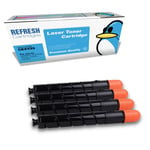 Refresh Cartridges Full Set Pack C-EXV29 Toner Compatible With Canon Printers