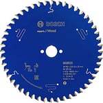 Bosch 2608644031 EXWOH 48 Tooth Top Precision Circular Saw Blade, 0 V, Blue