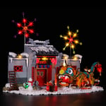 ADMLZQQ Light Set For (Architecture New Year Spring Festival) Building Blocks Model - Led Light kit Compatible With Lego 80106(NOT Included The Model),Classic