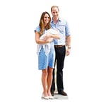 Star Cutouts Cut Out of Prince William, Kate and Baby Cambridge