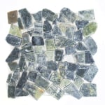 mosaik ws hainan rubble/ciot mix grey-green 15-69x8