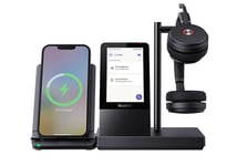Yealink WH66 trådlöst Dual DECT-headset - certifierat för Microsoft Teams
