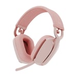 Logitech Zone Vibe 100 langaton headset roosa