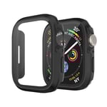 Robust Apple Watch-fodral 38 mm Serie 3/2/1 med skärmskydd Black 38mm