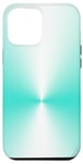 Coque pour iPhone 13 Pro Max Couleur turquoise simple et minimaliste