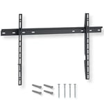 NANOOK 5393000 flat TV wall bracket for 40-80 inch (102-203 cm) TVs | Ultra slim bracket | Wall mount for LED, QLED and OLED TVs | Universal compatibility | VESA 100x100 to 600x400 | Black