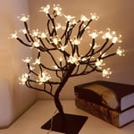 xingyu 24/36/48 LED USB Cherry Plum Blossom Tree Light Table Lamps Night light for Home Indoor Bedroom Wedding Party Bar Decoration (Color : 36LEDs)