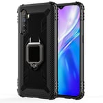 TANYO Phone Case for OPPO Realme X3 / Realme X3 SuperZoom, TPU Silicone Cover with 360° Kickstand, Shockproof Bumper Shell, Rugged Armor Protective Cases, Black