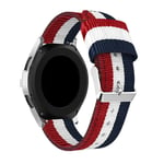 Coros Pace 3 Armband i nylon, blå/vit/röd