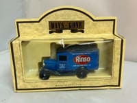 LLEDO DAYS GONE DIECAST 1934 MODEL A FORD VAN "RINSO SOAP"