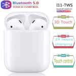 iurt4wd Wireless Bluetooth Earbuds with Portable Charging Case | Touch Control Bluetooth 5.0 in-Ear Noise Cancelling Stereo Earphones | Anti-Sweat Gym Running | Long Battery Life | for Smartphones