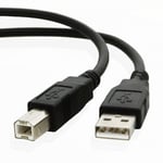 USB Data Cable for Pioneer DDJ-400 DJ Controllers Lead Black