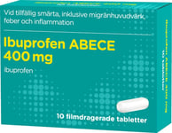 ABECE Ibuprofen 400 mg 10 filmdragerade tabletter