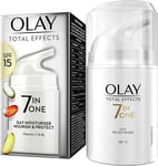 OLAY Total Effects 7 in ONE Anti-Ageing Moisturiser - SPF 15, NEW