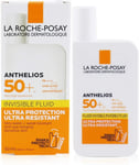 La Roche Anthelios SPF 50+ Ultra Protection Fluid Invisible 50ml, NEW