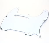 Fender Pickguard Telecaster White 3 ply