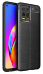 DOHUI for Realme 8 Pro Case, Ultra Slim Shock Absorption Soft TPU Silicone Protective Cover Case for Realme 8 Pro Mobile Phone (Black)