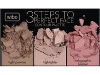 Wibo_3 Steps To Perfect Face Contour Palette Light 10G
