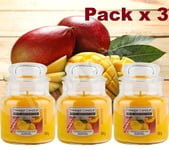 3 x Yankee Candle Home Inspiration MANGO LEMONADE Small Container Jar 104g 3.7oz