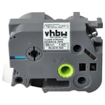 vhbw Ruban compatible avec Brother PT RL700S, P900W, P950NW, P950W, P900NW imprimante d'étiquettes 36mm Noir sur Transparent, extraforte