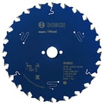 Bosch 2608644038 EXWOH 24 Tooth Top Precision Circular Saw Blade, 0 V, Blue