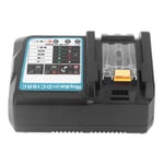 DC18RC 18V Battery Charger Li Ion Battery Charger Replacement For 14.4V 18V REL