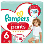 Pampers PAMPERS Premium Protection Pants Taille 6 - 15 Couches-culottes