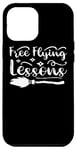 iPhone 12 Pro Max Free Flying Lessons - Halloween Witch Funny Case