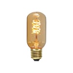 2,8W LED-lampa E27 T45 Amber Spiral Filament Ø4,5cm