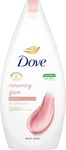Dove Renewing Glow Body Wash with Pink Clay for Renewed and Revived Skin after J