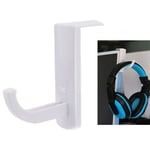 Universal Hörlurs & Headset hållare för PC Monitor Vit
