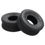 vidaXL Däck och innerslang till säckkärra 4 delar 15x6.00-6 4PR gummi Svart