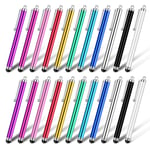 SuiYou Stylus Pen, 22 Pack Universal Capacitive Touch Screen Pens Compatible with Apple iPhone iPad Tablet Kindle Samsung Galaxy Note and All Capacitive Screens Devices - 11 Colors
