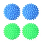 Chutoral 4 Pieces Dryer Tumble Balls, Dryer Laundry Balls Dryer Balls Washing Balls, Reusable Laundry Tumble Dryer Balls Machine Non-Melt New Material 2 Color