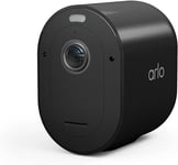 Arlo Pro 5 Security Camera Outdoor, 2K 8-Month* Battery Operated Home Outdoor Camera With Advanced Colour Night Vision, Light, Siren & Dual-Band WiFi, Arlo Secure Free Trial, 1 Camera, Black