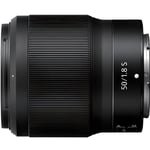 Nikkor Z 50 mm f/1.8 S-objektiv - NIKON - Nikon Z-fäste - F/1.8 bländare - Designad för hybrid