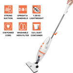 New 600W 3-in-1 Upright & Handheld Vacuum Cleaner Bagless Lightweight Hoover Vac