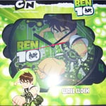 BEN 10 ALIEN FORCE CHILDRENS BEDROOM WALL CLOCK BRAND NEW IN BOX