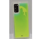 Samsung Galaxy S20 Case luminous glitter neon TPU quicksand Green