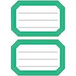 Herma stickers Vario skolbok grön ram (6) 10st