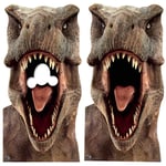 Star Cutouts Jurassic World T-Rex Stand In Cardboard Cutout