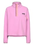 Helvetia Cropped Half Snap Sport Sweat-shirts & Hoodies Fleeces & Midlayers Pink Columbia Sportswear