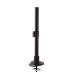Lindy 400mm Pole with Desk Clamp and Cable Grommet Black. Product ty