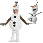 Halloween Frozen Plysch Söta Barn Olaf Juldräkt Cartoon Snögubbe Fest Toddler_y M 110*120CM