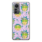 ERT GROUP mobile phone case for Xiaomi 12 LITE original and officially Licensed Rick and Morty pattern Rick & Morty 022 optimally adapted to the shape of the mobile phone, case made of TPU