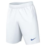 NIKE BV6855-104 Dri-FIT Park 3 Shorts Men's White/Royal Blue Size 2XL