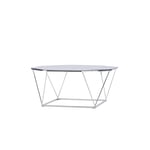 Venture Home Soffbord Österlen Sofa Table - Silver Chrome / Clear glass 15003-331