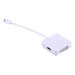  Mini Display Port To DVI VGA Adapter Cable For Mac Book Air GDS