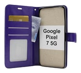 Crazy Horse Wallet Google Pixel 7 5G (Lila)